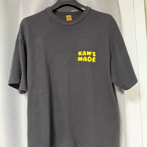 [BUNJANG] Human Made x KAWS Graphic T-Shirt Black XXL / [XXL] 휴먼메이드 카우스 그래픽 반팔티 블랙