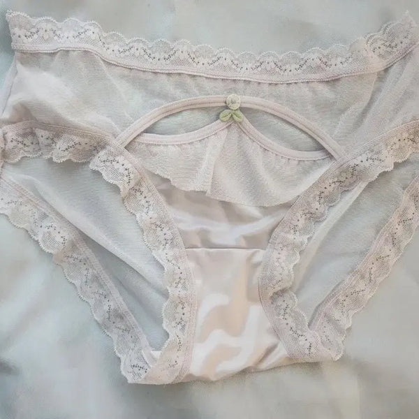 [BUNJANG] Lovely Lace Women's Panties / 러블리 레이스 여성팬티 - 중고