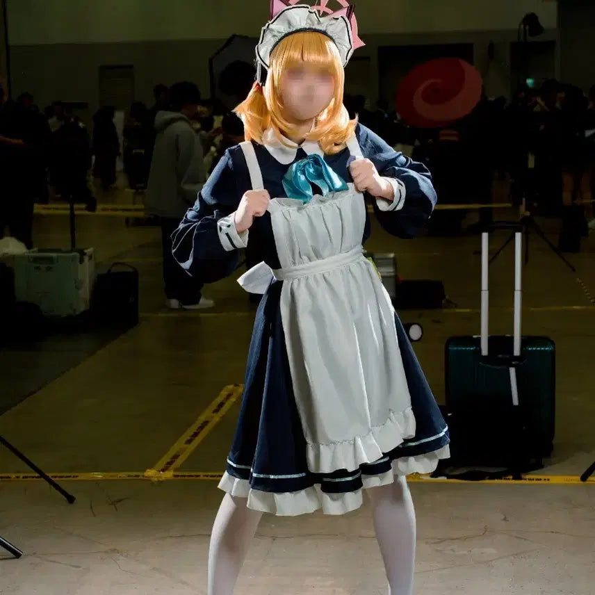 [BUNJANG] Momoi Maid Cosplay Set - Size M / 급전 모모이 메이드 코스프레 팔아요.