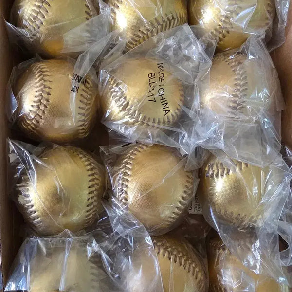 [BUNJANG] Gold Baseball Signed Ball New Product / 골드 야구공 사인볼 새제품