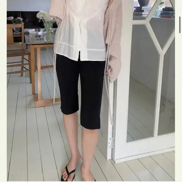[BUNJANG] Mellmoden Modern Robe Coldin Capri Pants / [mellmoden]모던로브 콜딘 카프리 팬츠