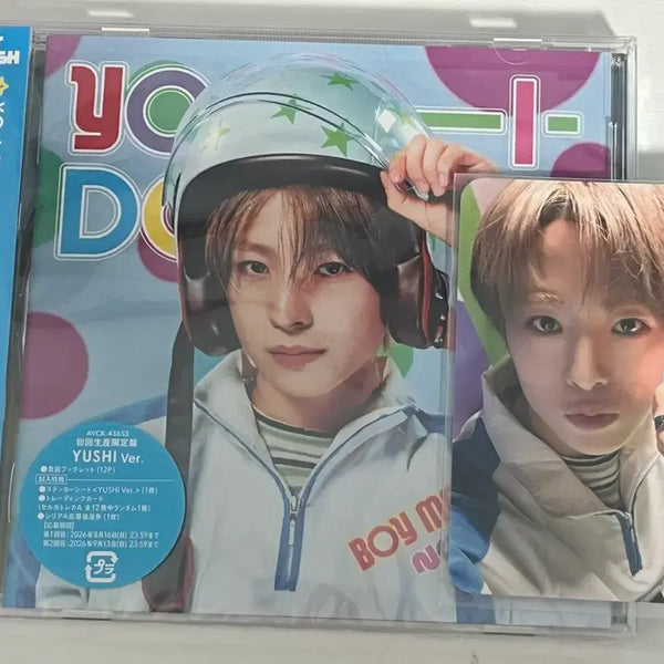 [BUNJANG] NCT WISH Yoishido Yoidon First Press Limited Edition Youshi Photocard Set / NCT WISH 엔시티 위시 요이돈 요이동 보밋걸 유우시 초회 한정반 포카포함