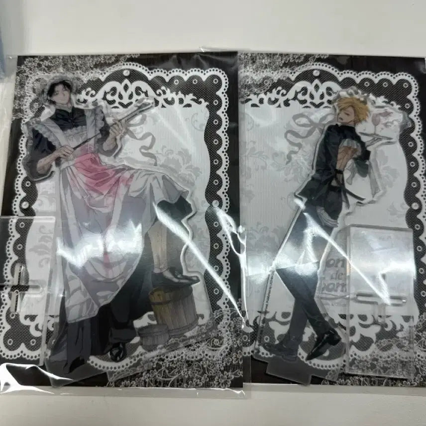 [BUNJANG] Rebom Full Book Acrylic Stands 2pc Bundle Set Minho Yeon Choi Jaeseung / 레봄 풀북 아크릴 2개 일괄 살롱드르봉 민호연 최재승
