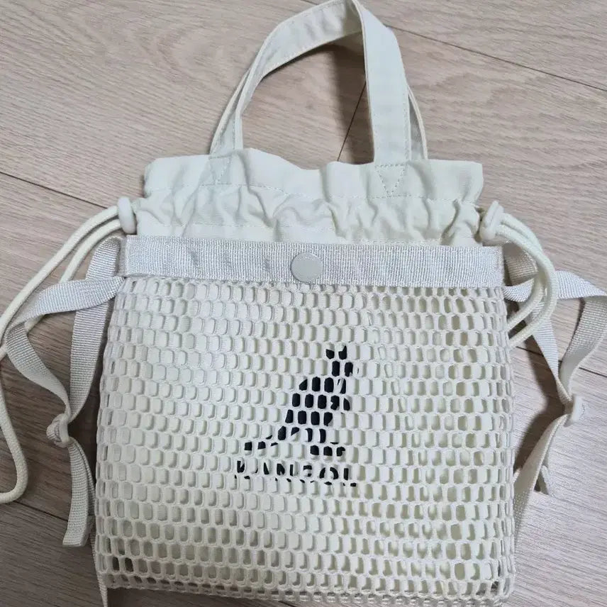 [BUNJANG] Kangol Crossbody Bag Ivory / 캉골 크로스백