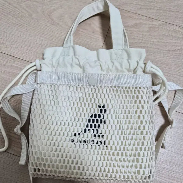 [BUNJANG] Kangol Crossbody Bag Ivory / 캉골 크로스백