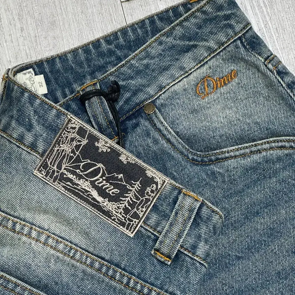 [BUNJANG] Dime Classic Denim Shorts Washed Indigo / [32] 다임 클래식 데님 쇼츠 워시드 인디고