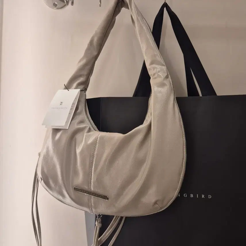 [BUNJANG] Trimming Bird Zipper Finishing Mini Hobo Bag / (새상품)트리밍버드 zipper finishing mini hobo bag