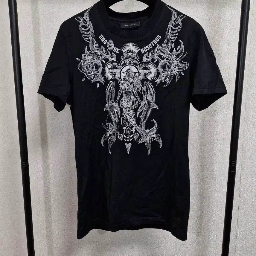 [BUNJANG] Givenchy FW12 Uno De Nosotros Tattoo T-Shirt / [XS] 지방시 FW12 Uno De Nosotros 타투 티셔츠