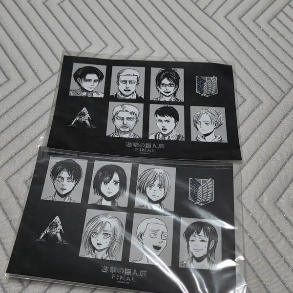 [BUNJANG] Attack on Titan Exhibition Official Merchandise Proof Photo Bundle Set (Sealed) / [미개봉] 진격의 거인 증명사진 진격거 전시회 굿즈 정품 일괄