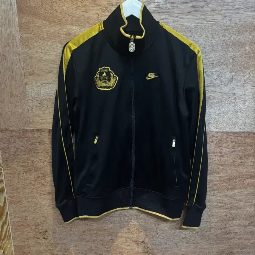 [BUNJANG] Nike Yuna Kim Gold Moment Limited Edition Track Top Jersey Black S / 나이키 김연아 모먼트 한정판 트랙탑 져지 블랙 S사이즈