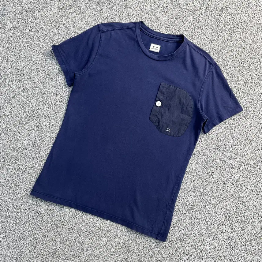 [BUNJANG] CP Company Vintage Back Logo T-Shirt / 95 CP컴퍼니 빈티지 백로고 반팔 티셔츠 4354