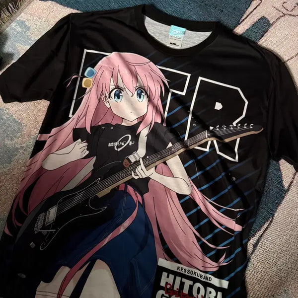 [BUNJANG] Bocchi the Rock! Hitori Gotoh Cospa T-Shirt XL / 봇치더락 고토 히토리 코스파 티셔츠 XL