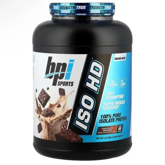 [BUNJANG] BPI Sports ISO HD Chocolate Brownie Protein Powder 4.9LB / BPI ISO HD 초코맛 단백질 파우더 프로틴 팝니다!
