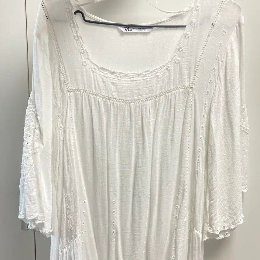 [BUNJANG] Zara White Long Dress XS / zara 흰색 롱원피스 xs~