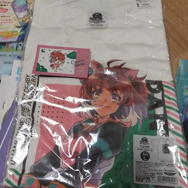 [BUNJANG] Uma Musume Dance Flame T-Shirt - Movie Goods / 우마무스메 단츠 플레임 티셔츠, 극장판 굿즈 판매