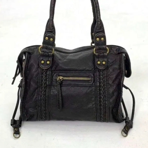 [BUNJANG] Vintage Leather Shoulder Bag / 빈티지 레더 숄더백