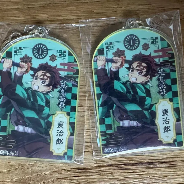 [BUNJANG] Tanjiro Acrylic Charm Keychain / 탄지로 아크릴 부적키링
