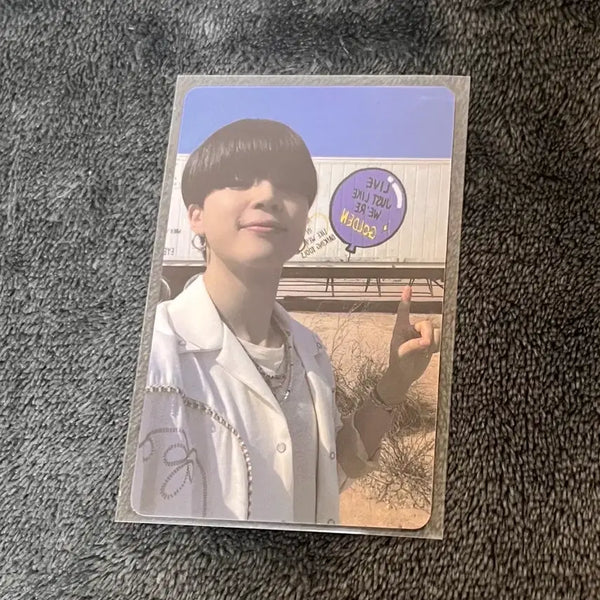 [BUNJANG] BTS Butter M2U Lucky Draw Jimin Photocard / BTS 방탄소년단 버터 엠투유 럭드 지민 포카