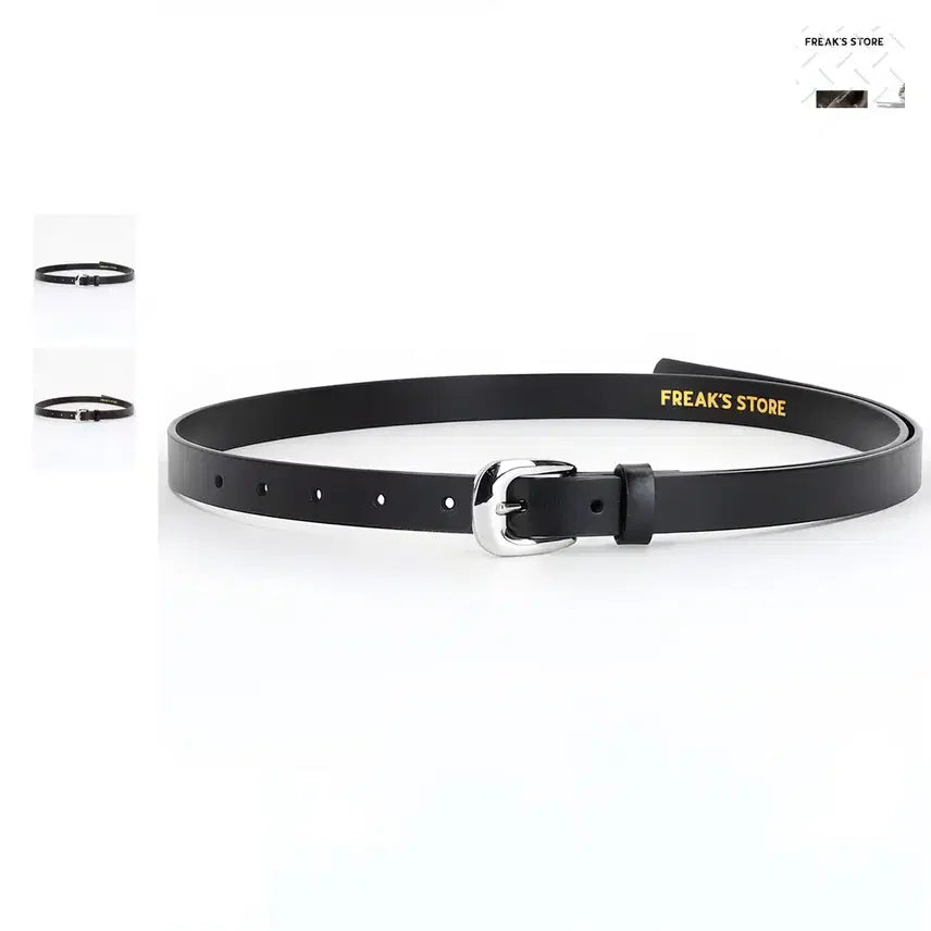 [BUNJANG] FREAK'S STORE Cowhide Narrow Belt / 프릭스스토어 소가죽 내로우 벨트