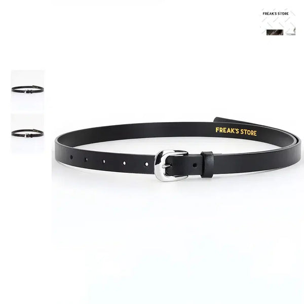 [BUNJANG] FREAK'S STORE Cowhide Narrow Belt / 프릭스스토어 소가죽 내로우 벨트