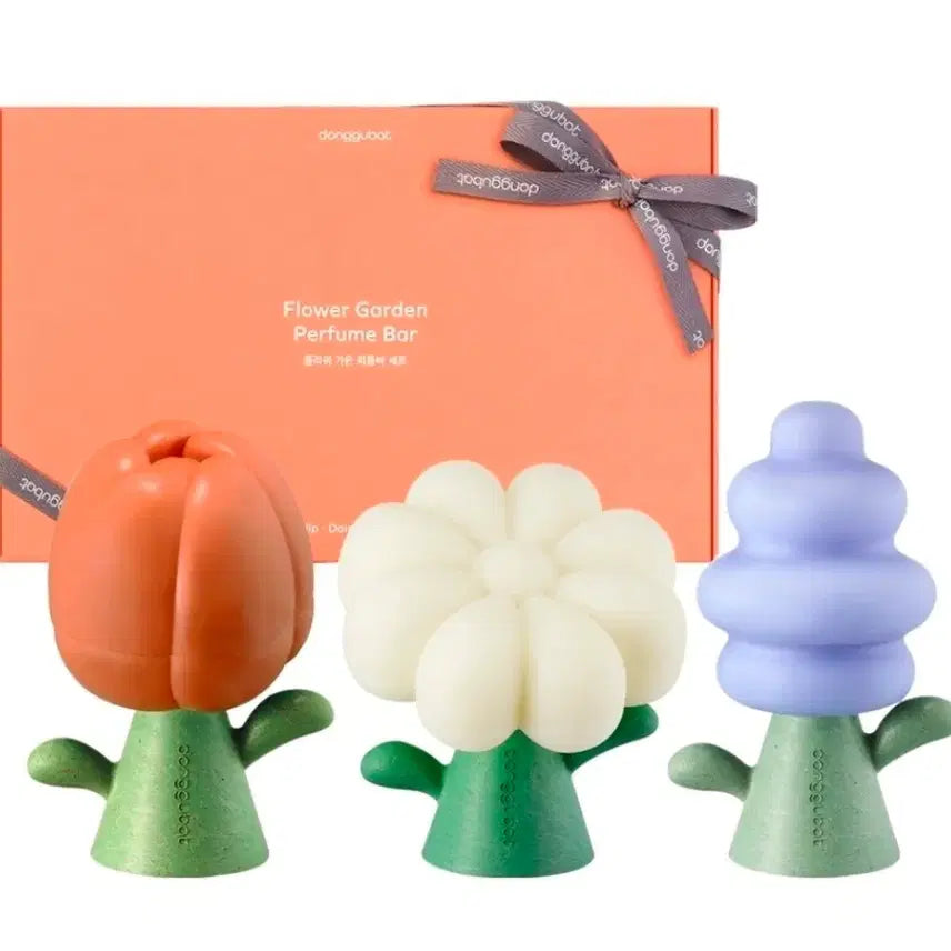 [BUNJANG] Donggu Bat Flower Garden Perfume Bar 3 Types Set / 동구밭 플라워가든 퍼퓸 바 3종 세트