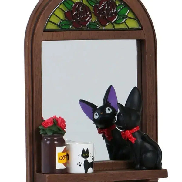 [BUNJANG] Studio Ghibli Kiki's Delivery Service Jiji Figure Mirror / 지브리 마녀배달부 키키 지지 피규어 거울 (박스 ㅇ)