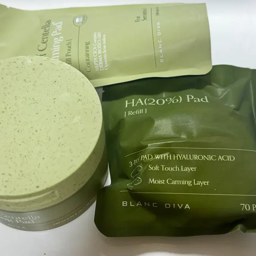 [BUNJANG] Blancdiva Relief Centella Calming Pad / 블랑디바 릴리프 센텔라 카밍 패드