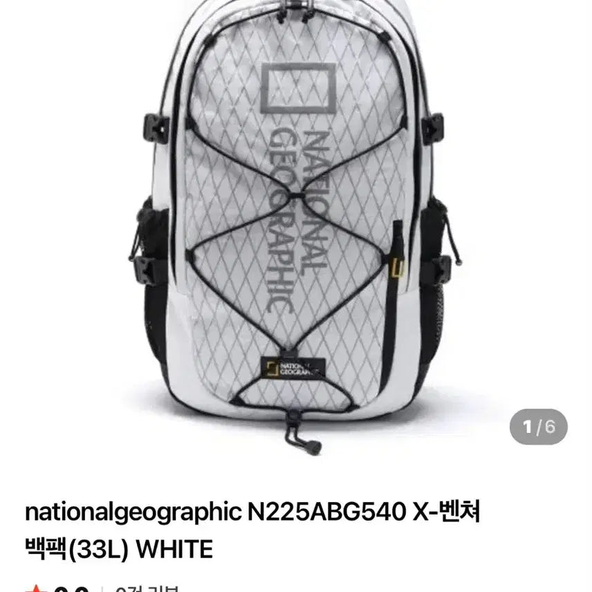 [BUNJANG] National Geographic Canvas Shoulder Bag / 내셔널지오그래픽 가방
