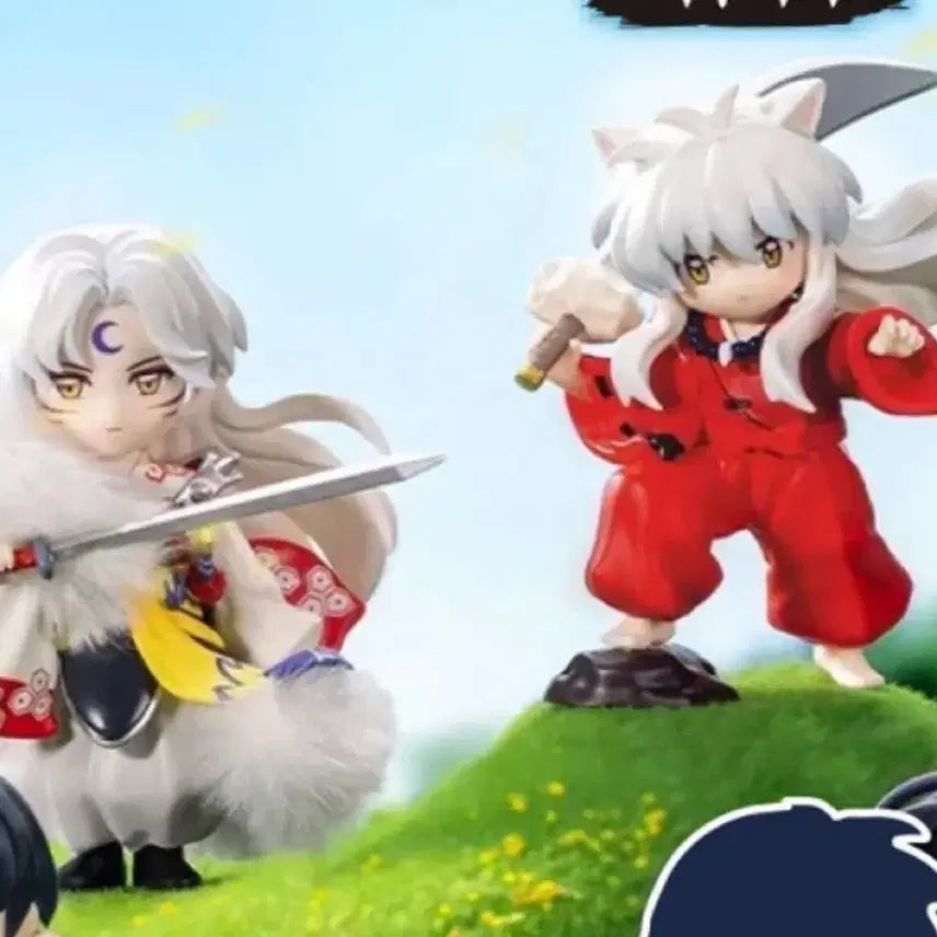 [BUNJANG] Pop Mart Inuyasha Sengoku Period Series Sesshomaru & Inuyasha Bundle Set / [일괄] 이누야샤 전국시대 시리즈 - 셋쇼마루 이누야샤 팝마트