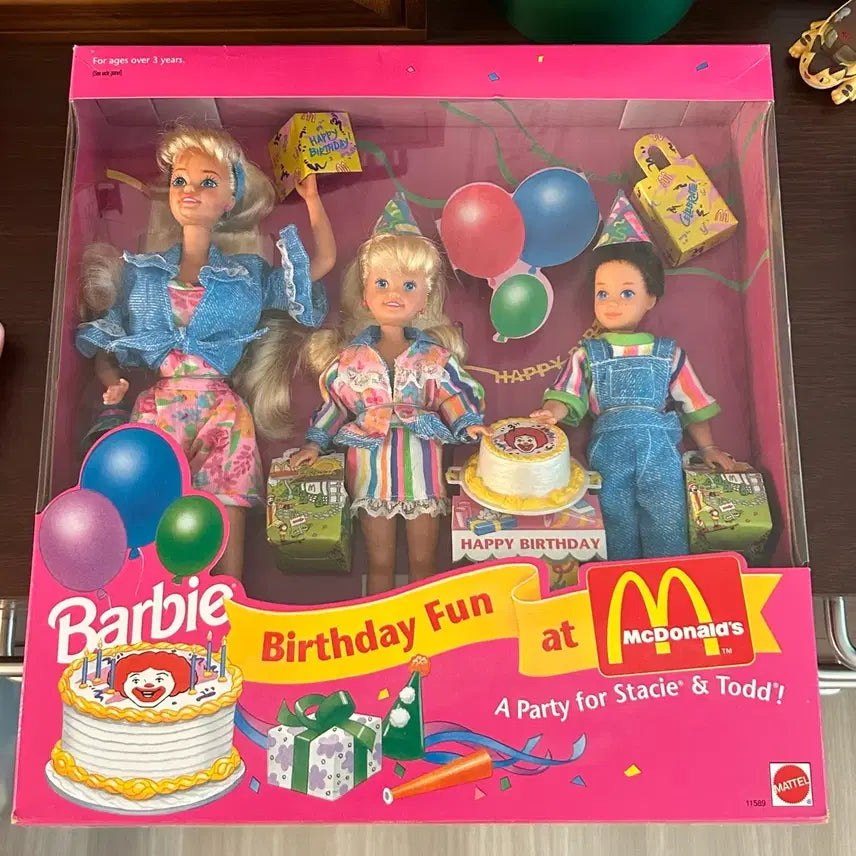 [BUNJANG] 1993 McDonald's Birthday Barbie Doll / 빈티지 바비 1993 맥도날드 벌스데이 바비 생일 바비 인형