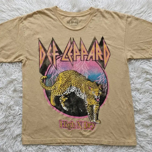 [BUNJANG] Def Leppard Official Band T-Shirt / 데프 레퍼드 오피셜 밴드티셔츠