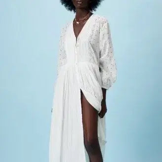 [BUNJANG] Zara Embroidered Midi Dress / zara 미디 자수 원피스 s~
