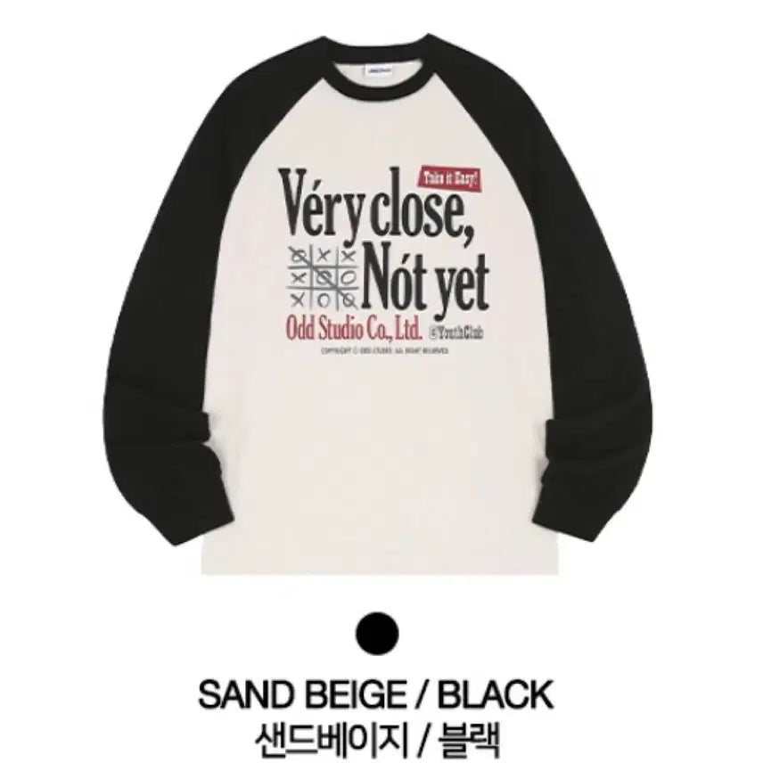 [BUNJANG] ODD STUDIO Raglan Oversized Long Sleeve / 오드스튜디오 베리클로즈 래글런 오버핏 롱 슬리브 판매