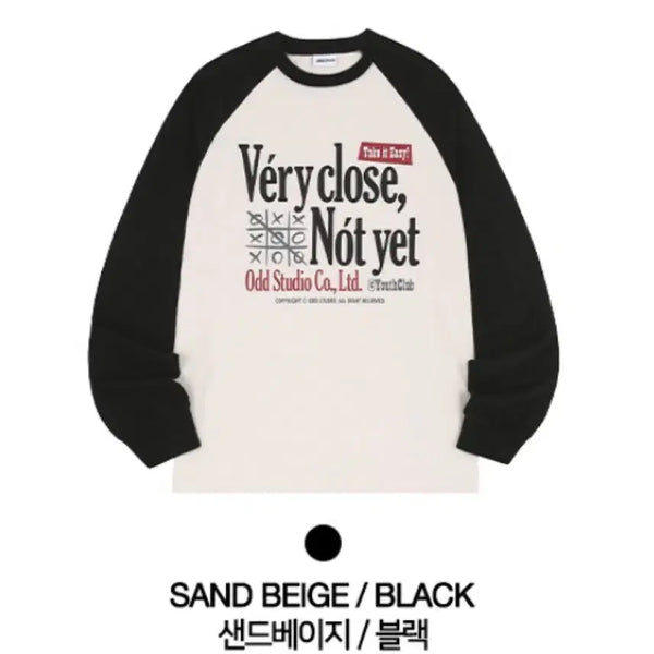 [BUNJANG] ODD STUDIO Raglan Oversized Long Sleeve / 오드스튜디오 베리클로즈 래글런 오버핏 롱 슬리브 판매