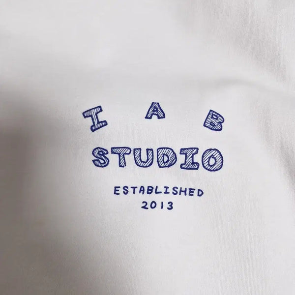 [BUNJANG] IAB STUDIO EST 2013 Logo T-Shirt White / IAB STUDIO EST 2013 티셔츠 화이트