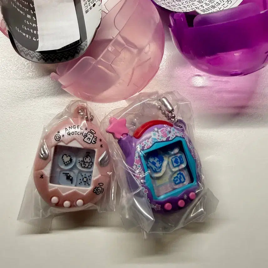 [BUNJANG] Bandai Tamagotchi Shakashaka Gacha Pearl Pink, Mamechi Bundle Set / 반다이 다마고치 샤카샤카 가챠 펄핑크, 마메치 일괄 판매