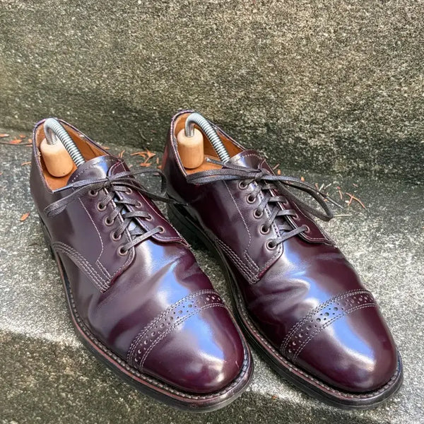[BUNJANG] Sanders Cap Toe Burgundy UK 7.5 / 샌더스 캡토 버건디 uk 7.5