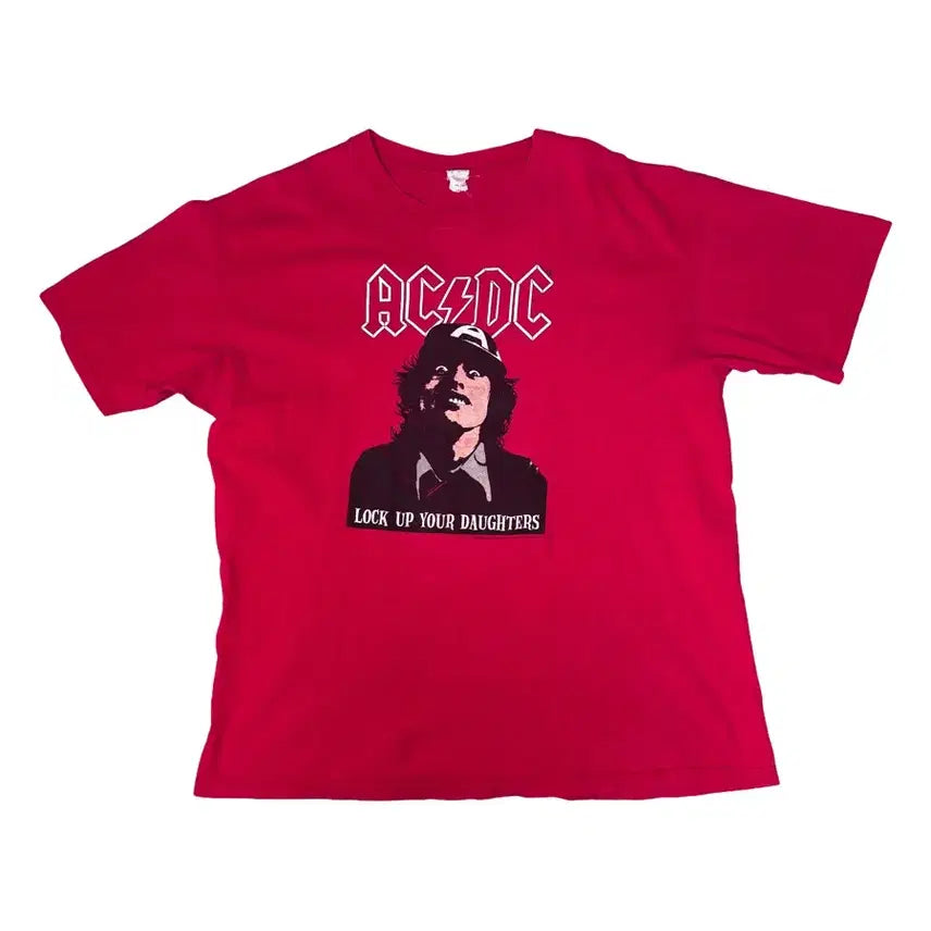 [BUNJANG] Vintage 00s AC/DC Angus Young Band T-Shirt XL / 빈티지 00s ACDC 앵거스영 ANGUS YOUNG 밴드티 XL