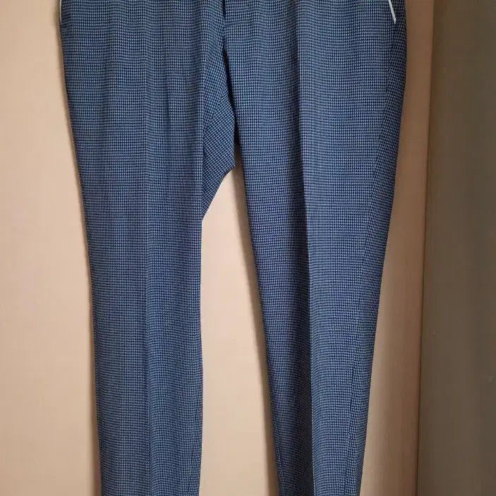 [BUNJANG] Master Bear Check Pattern Men's Pants / 마스터베어 체크패턴 남성 바지