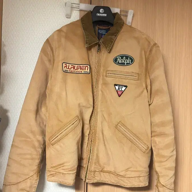 [BUNJANG] Polo Ralph Lauren Canvas Bomber Work Jacket M / 폴로 캔버스 보머 워크자켓 m