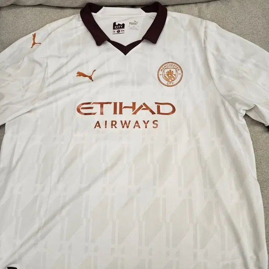 [BUNJANG] Manchester City 23/24 Away Authentic Jersey 3XL / 맨체스터 시티 23/24 어웨이 유니폼 3XL
