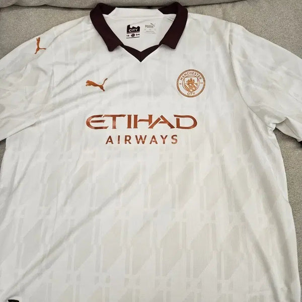 [BUNJANG] Manchester City 23/24 Away Authentic Jersey 3XL / 맨체스터 시티 23/24 어웨이 유니폼 3XL