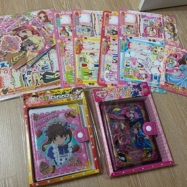 [BUNJANG] Sugar Sugar Rune & Dream Colored Fairy Tale Diary Set / 슈가슈가룬, 꿈빛파티시엘 다이어리(일괄판매)
