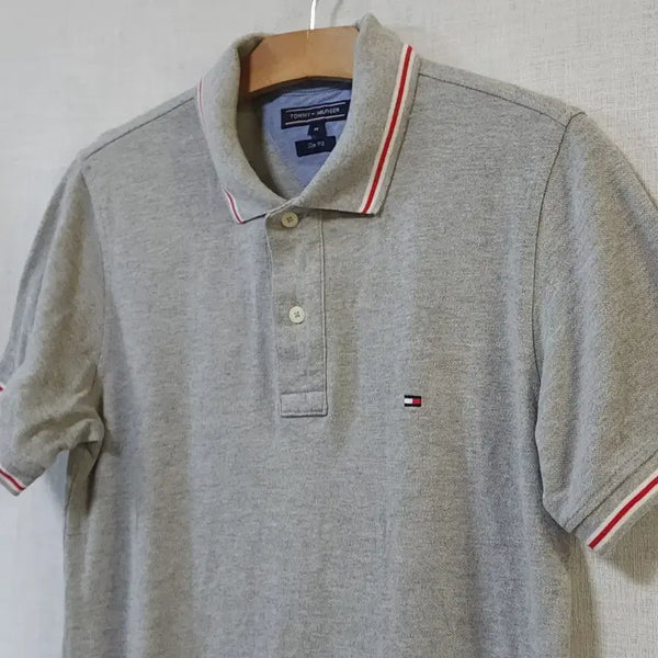 [BUNJANG] Tommy Hilfiger Genuine Short Sleeve Polo T-Shirt / 타미힐피거 정품 반팔 폴로 티셔츠 PK 반팔티 여름 토미 힐피거 95