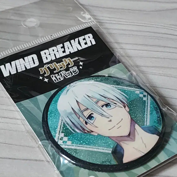 [BUNJANG] WIND BREAKER Umemiya Glitter Badge / WIND BREAKER 윈브레 윈드브레이커 글리터 뱃지 우메미야