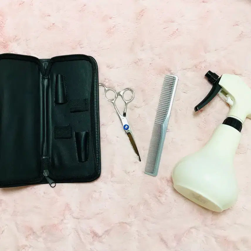 [BUNJANG] BBart Professional Hairdressing Scissor and Spritzer Set / 헤어 미용 국가고시 BBart 미용가위 세트 판매
