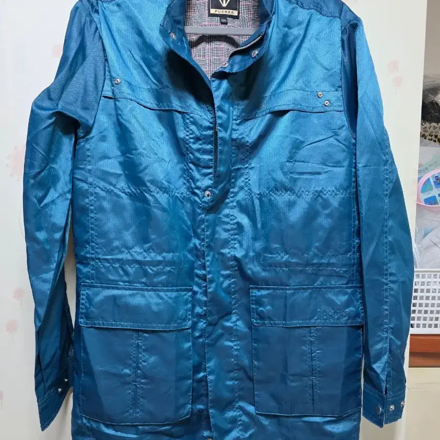 [BUNJANG] Furza Men's Jacket Blue Check Lined / 훼르자 남성 자켓 블루