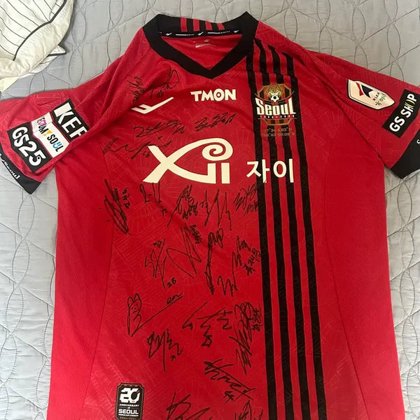 [BUNJANG] FC Seoul 20th Anniversary Authentic Signed Player Uniform (2024) / [105] 2024년 FC서울 20주년 선수단 사인 유니폼