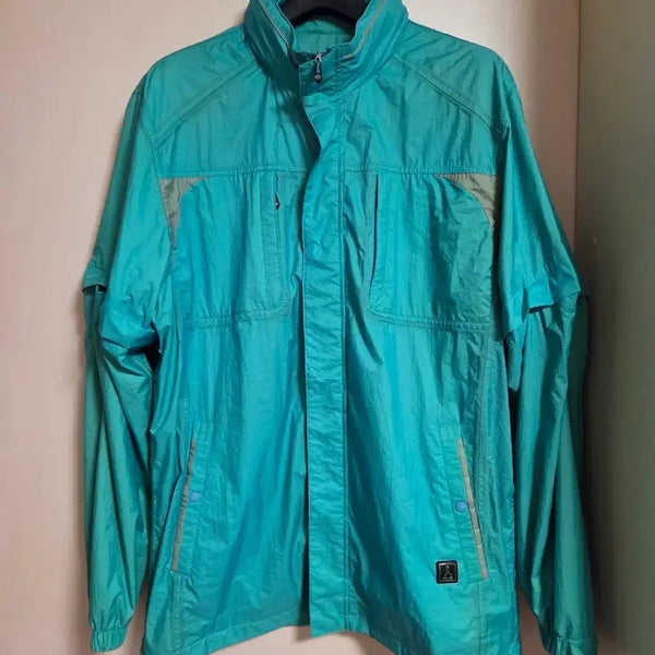 [BUNJANG] PING Windbreaker Jacket Mint / PING 방풍 자켓 윈드브레이커