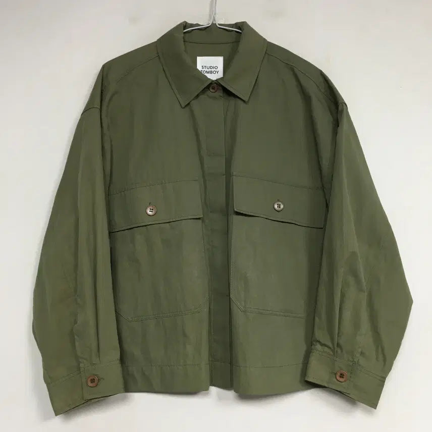 [BUNJANG] Studio Tombo Paris Pocket Shirt Jacket / 스튜디오톰보이 포켓 셔츠 자켓 F